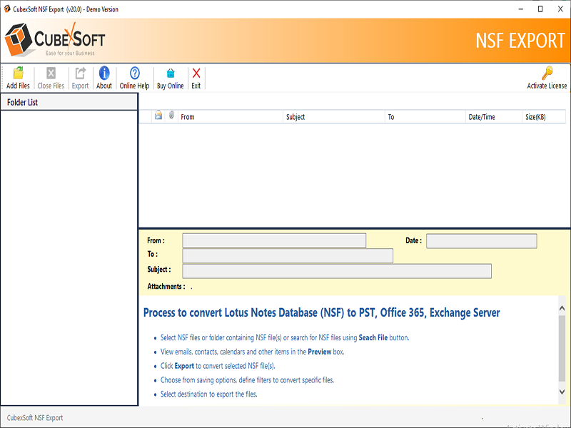ibm notes folder view to outlook